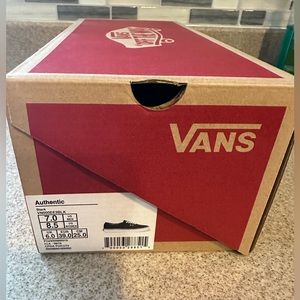 Vans Authentic Black White